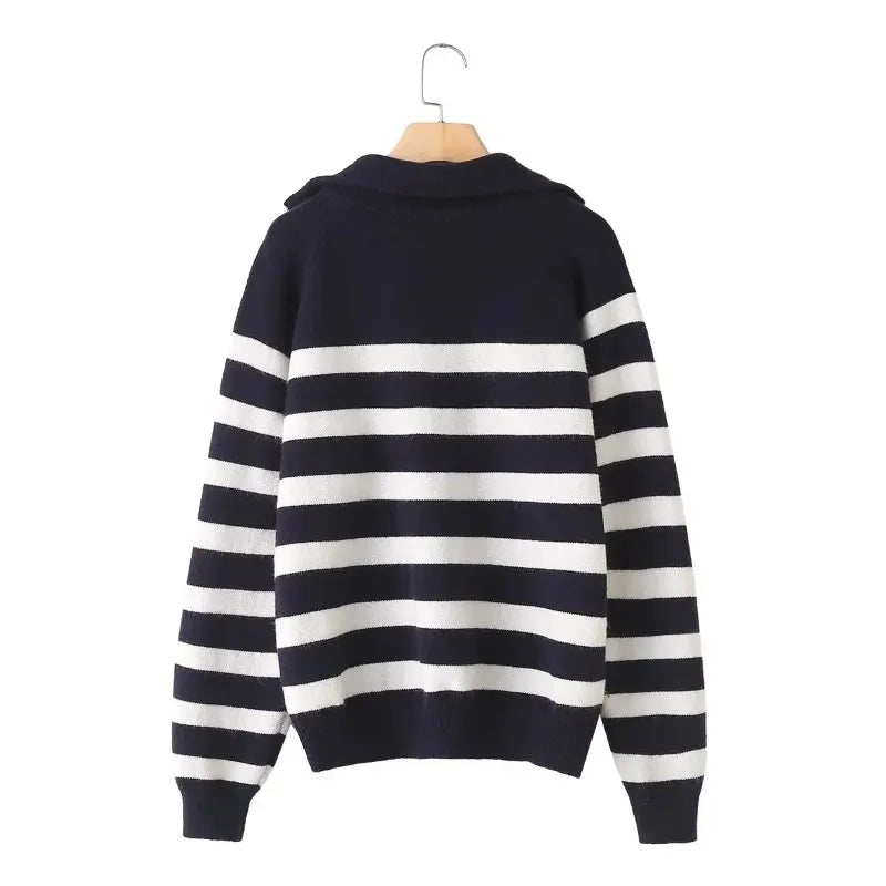 Pull pour femmes col en v