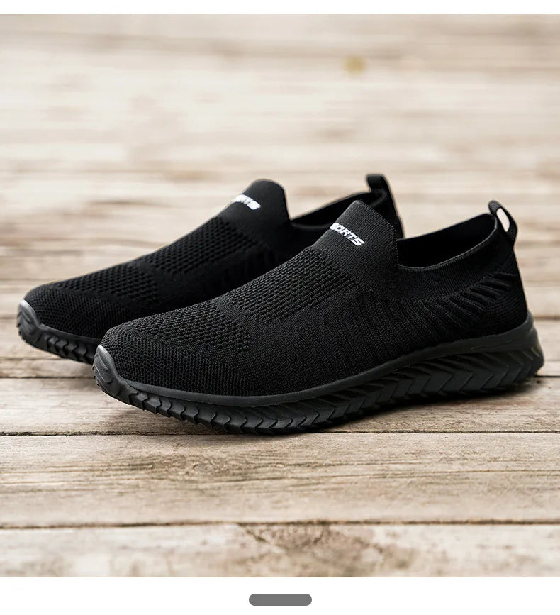 Baskets légères et respirantes en maille pour hommes