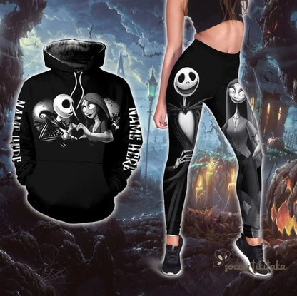 Ensemble sweat à capuche et Leggings Disney le Cauchemar Noël Jack Skellington pour femme