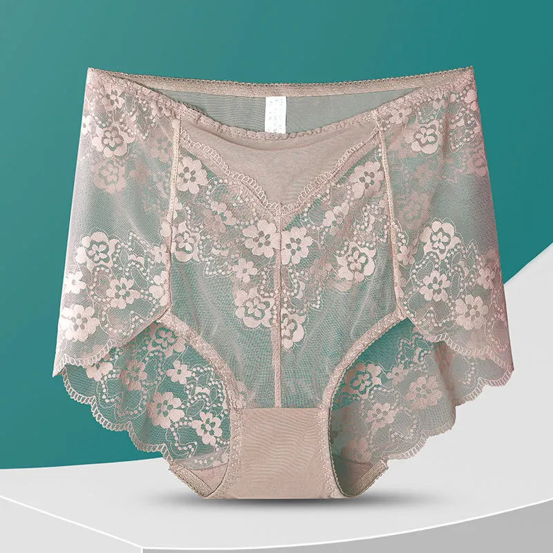 Lingerie Sexy pour femmes, culotte d'intérieur en dentelle