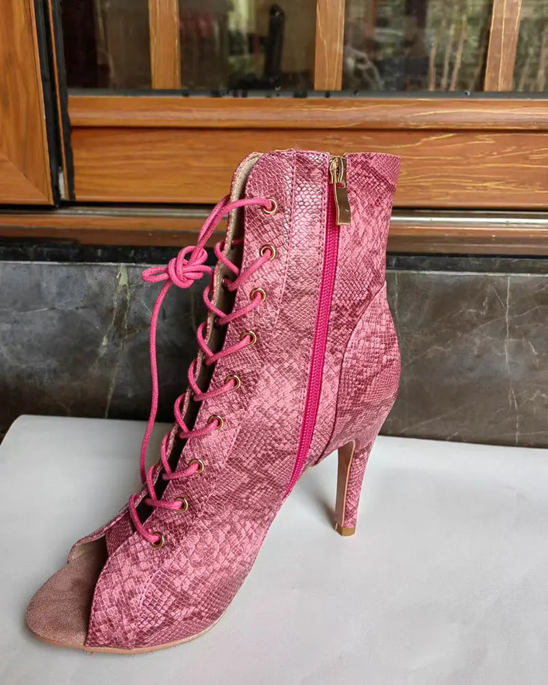 Bottines à talons aiguilles pour femmes