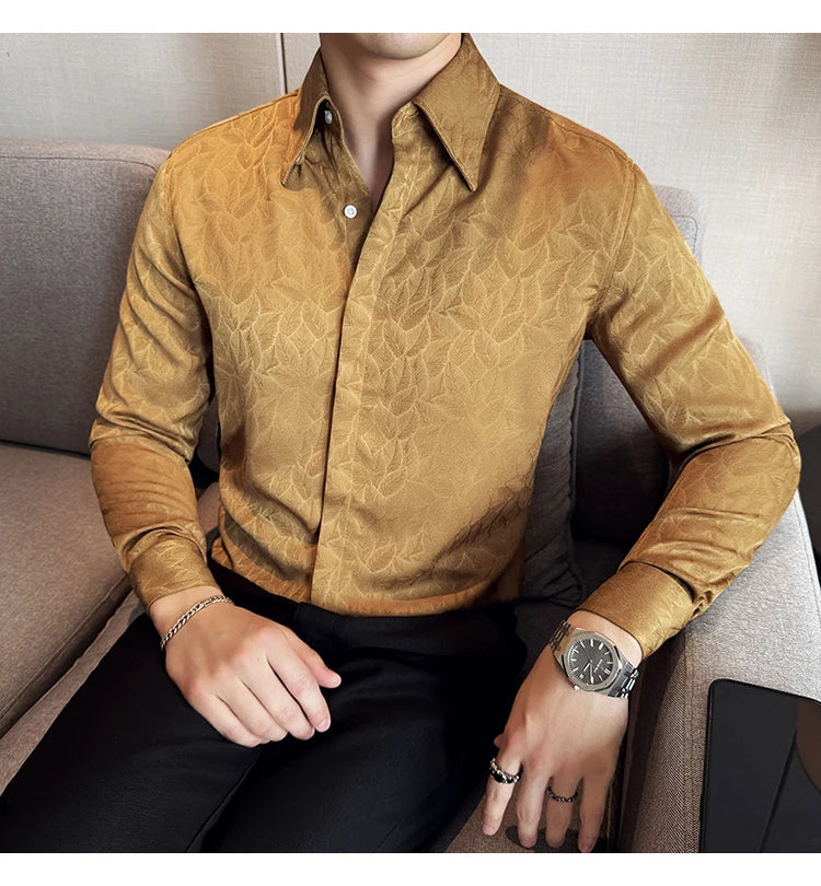 Chemise imprimée pour hommes