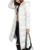 Parka d'hiver longue pour femme