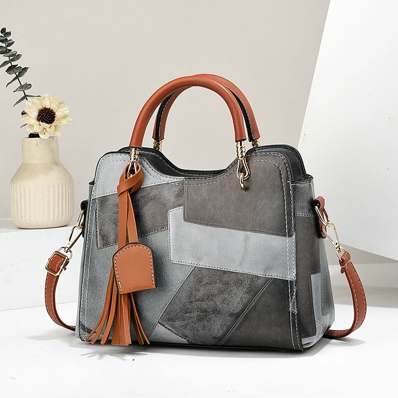 Sac à main en cuir PU pour femme