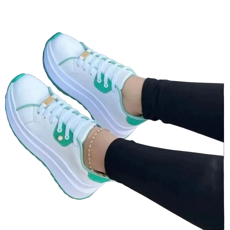 Baskets à plateforme décontractées pour femmes