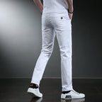 Jeans slim blancs pour hommes