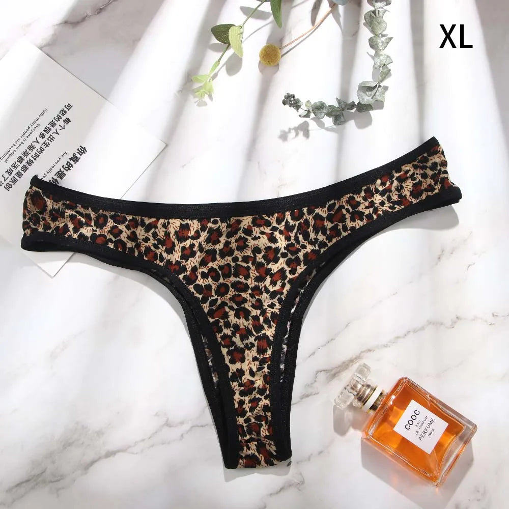 Culotte sexy léopard pour femmes