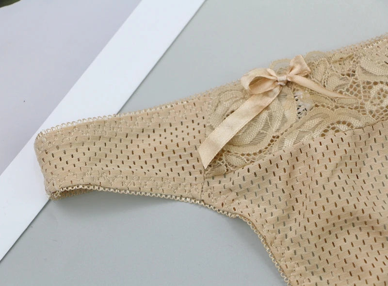 Culottes en coton 3 pièces taille basse pour femmes