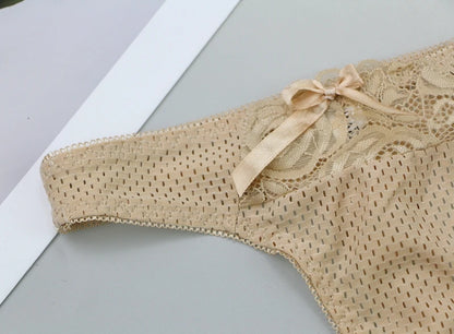 Culottes en coton 3 pièces taille basse pour femmes