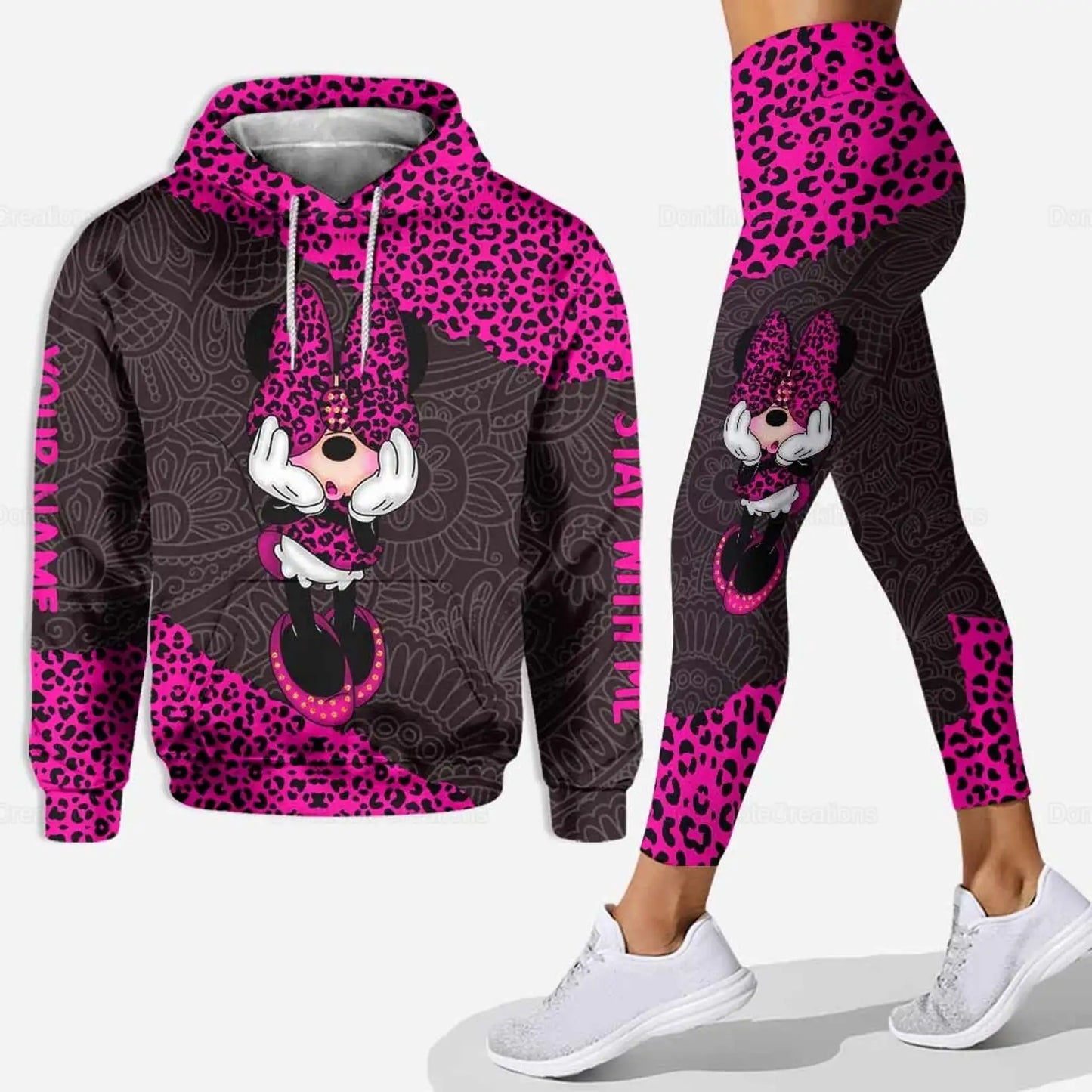 Ensemble sweat à capuche et Leggings Disney Mickey  pour femme