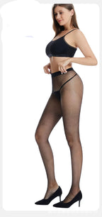 Collants résille en nylon pour femmes