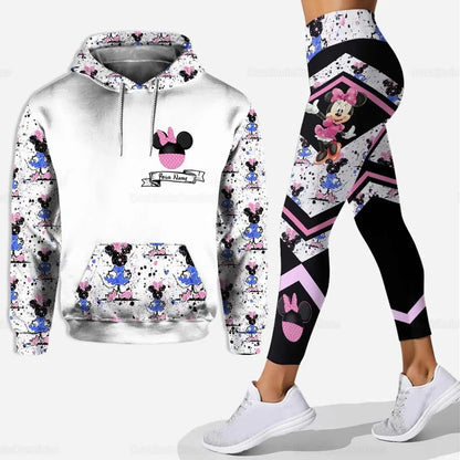 Ensemble sweat à capuche et Leggings Disney  Minnie pour femme