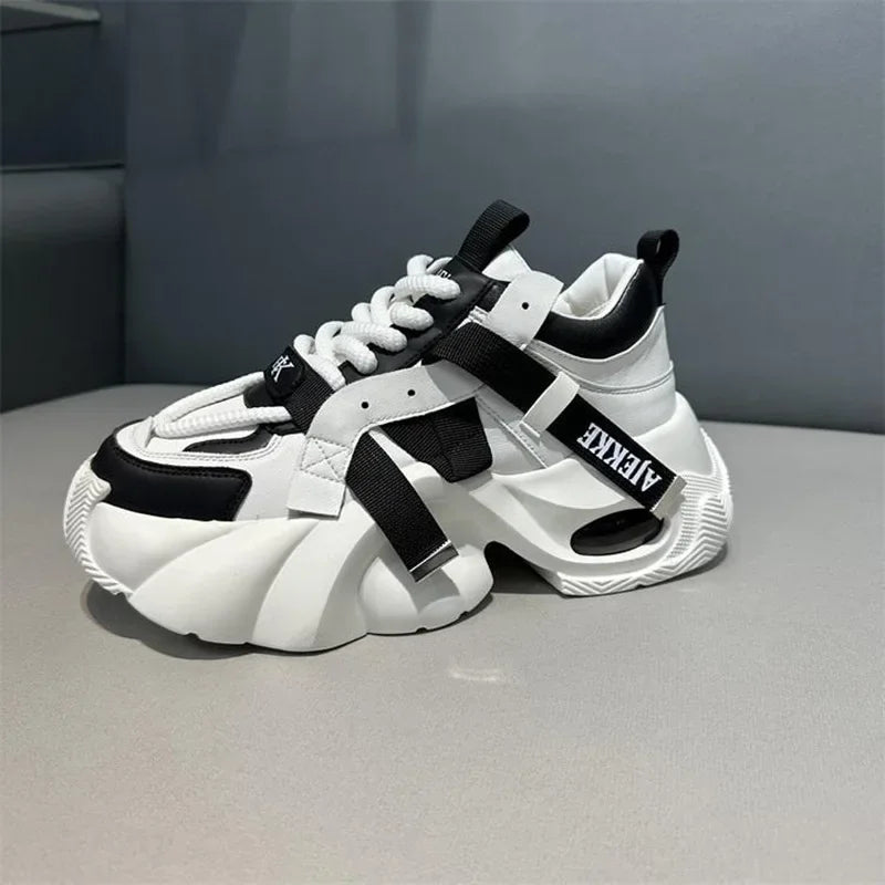 Baskets épaisses à lacets personnalisées pour hommes