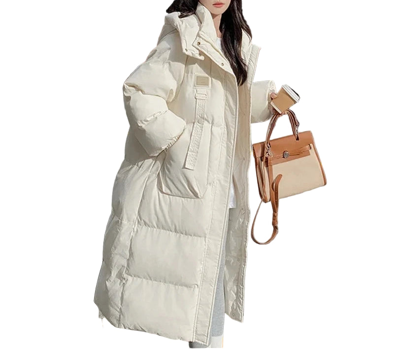 Doudoune décontractée en coton pour femme