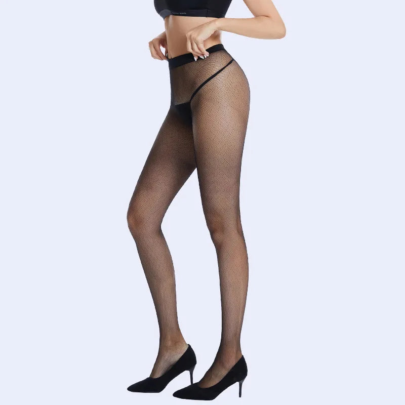 Collants résille en nylon pour femmes