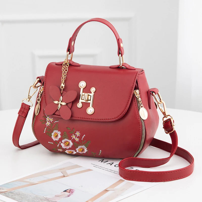 Sac à main aviation en cuir PU pour femmes