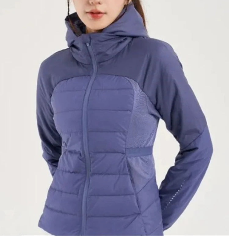 Doudoune légère en duvet de canard blanc à 90 % pour femme