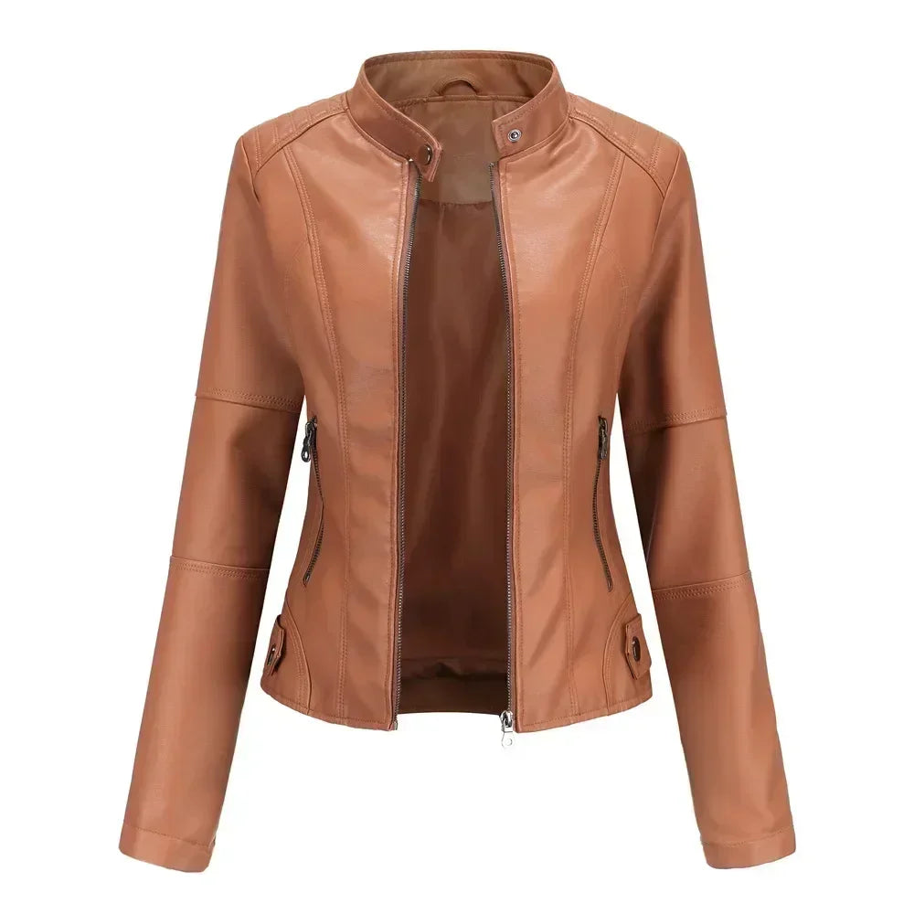 Veste en Faux cuir pour femme