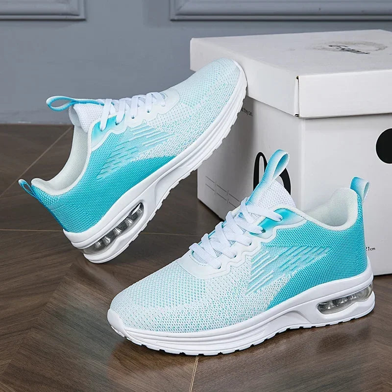 Basket respirantes à fond plat pour femmes