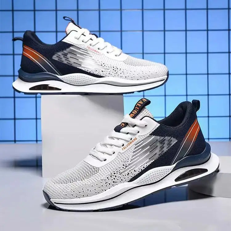 Baskets de marche légères en maille pour hommes