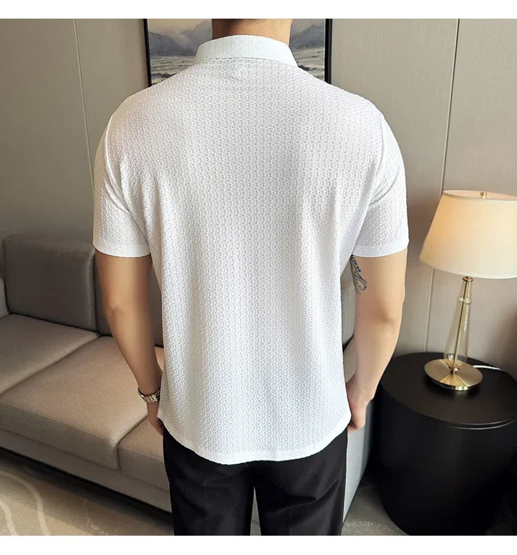 Polo haute élasticité pour hommes