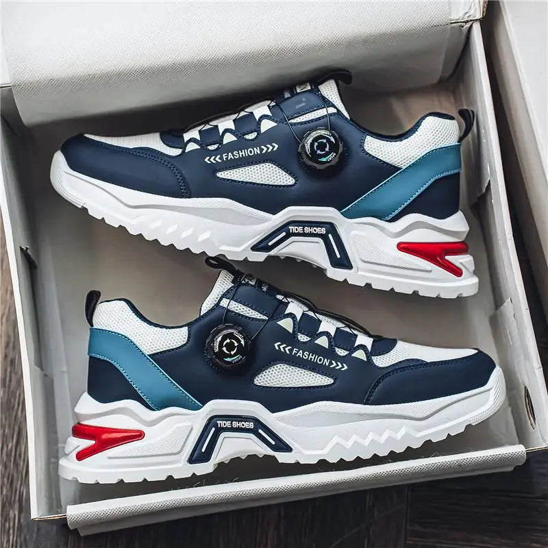 Baskets à lacets respirantes pour homme