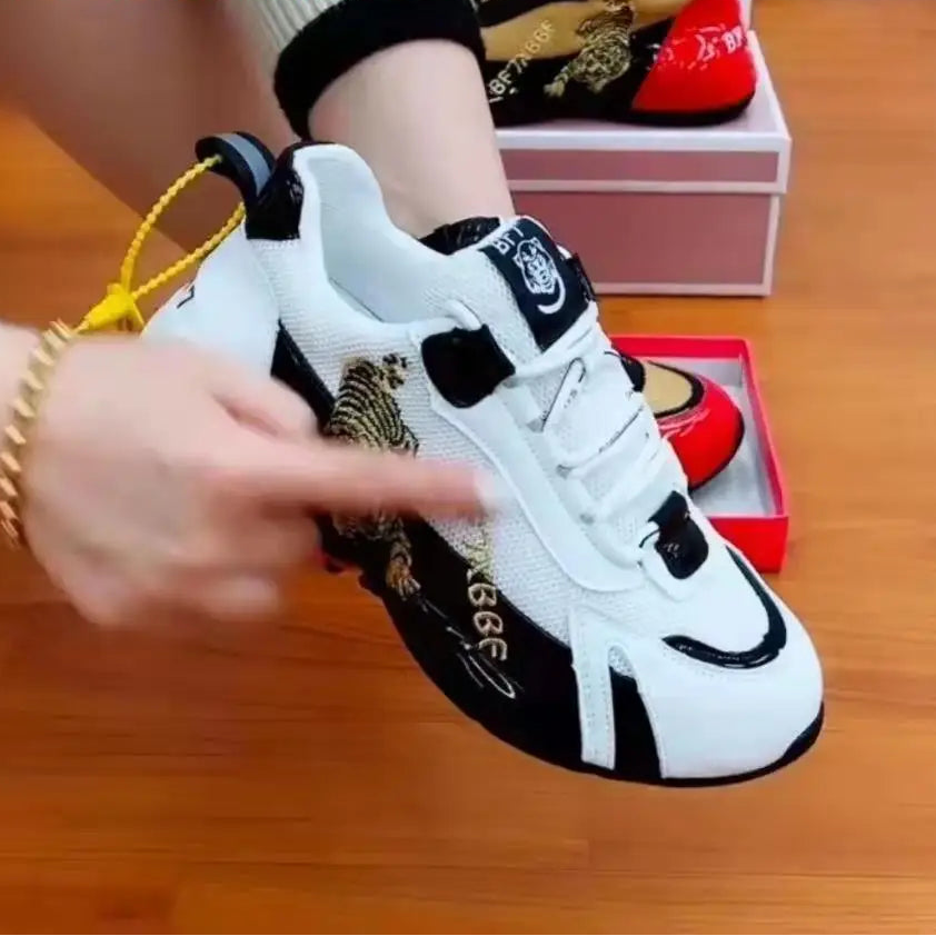 Baskets respirant à lacets pour homme et femme