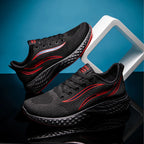 Baskets légères en maille à lacets pour hommes