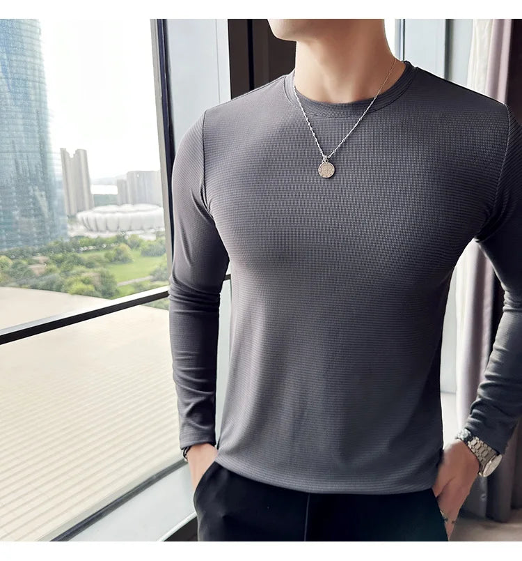 T-shirt à haute élasticité pour hommes