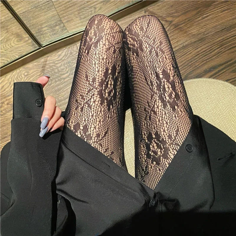 collants résille pour femmes,