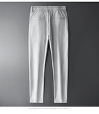 Pantalon décontracté à fermeture éclair pour hommes