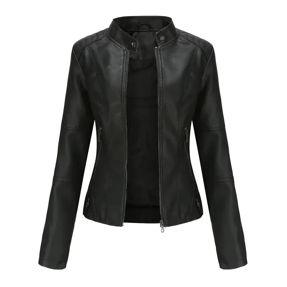 Veste en Faux cuir pour femme