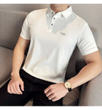 Polo à manches courtes pour hommes