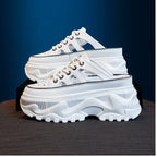 Basket à semelles épaisses, cordon de serrage pour femmes