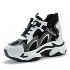 Basket respirant maille à lacets pour femme