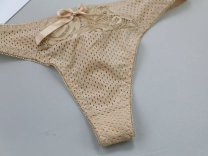 Culottes en coton 3 pièces taille basse pour femmes