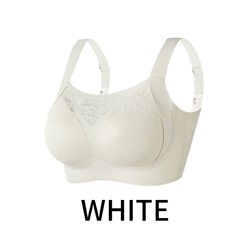 Soutien-gorge à armatures grande taille dentelle pour femmes