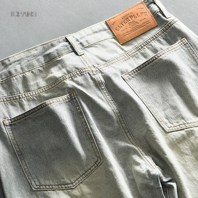 Jean Vintage décontracté pour hommes