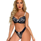 Ensemble de lingerie bandage classique pour femmes