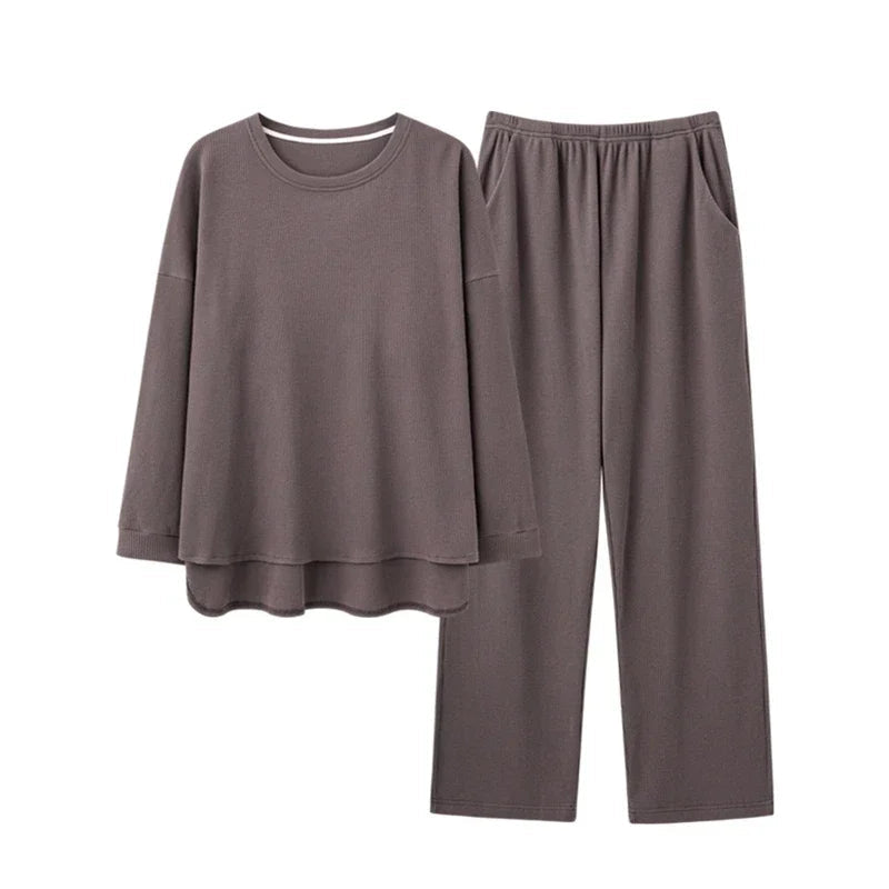 Ensemble pyjamas grande taille en coton pour hommes