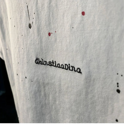 T-shirt à manches courtes et col rond pour homme