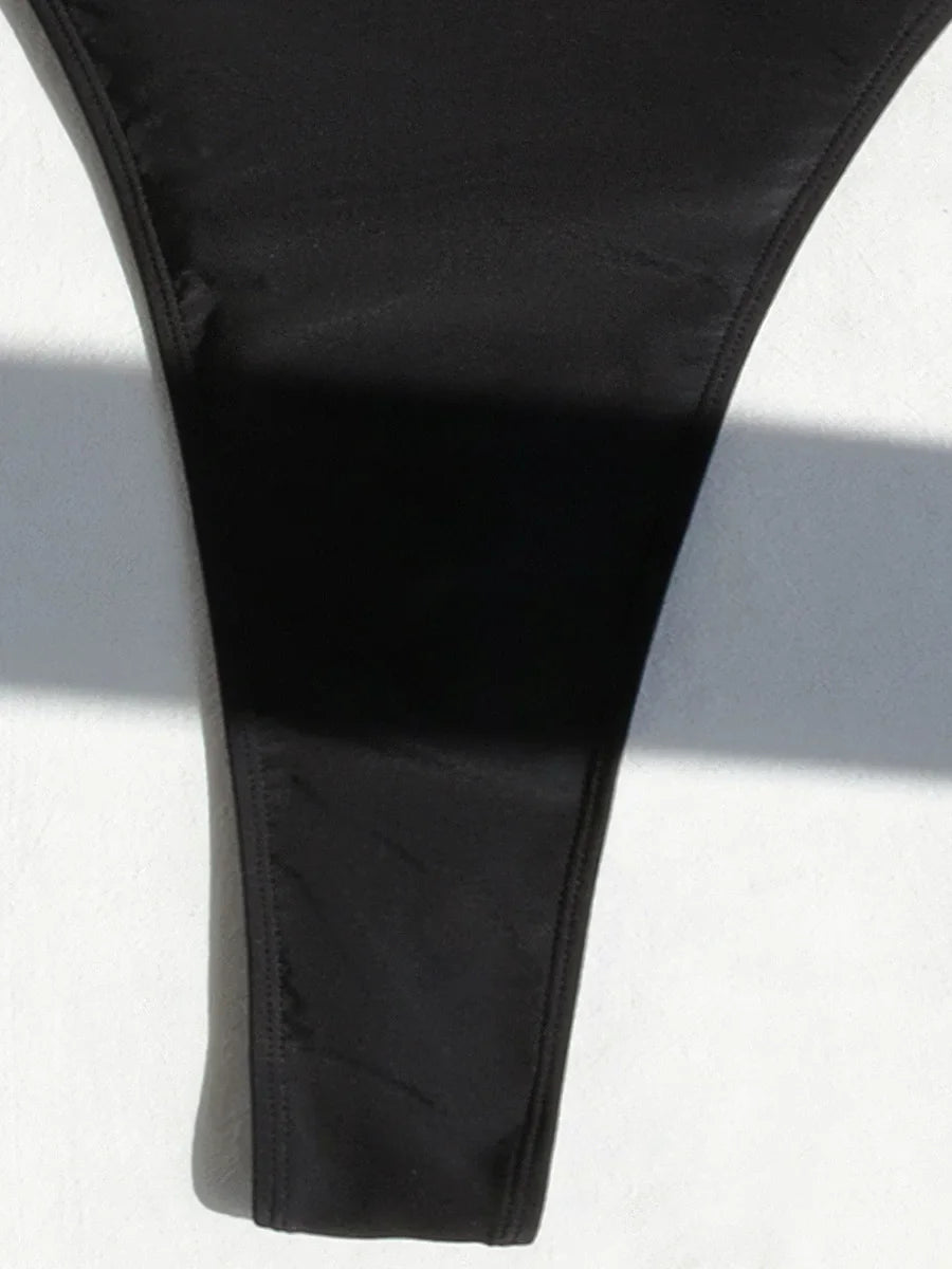 Maillot de bain une pièce, sexy, dos nu, string extrême, mini, micro, culotte tanga, monokini, coupe haute, pour femmes