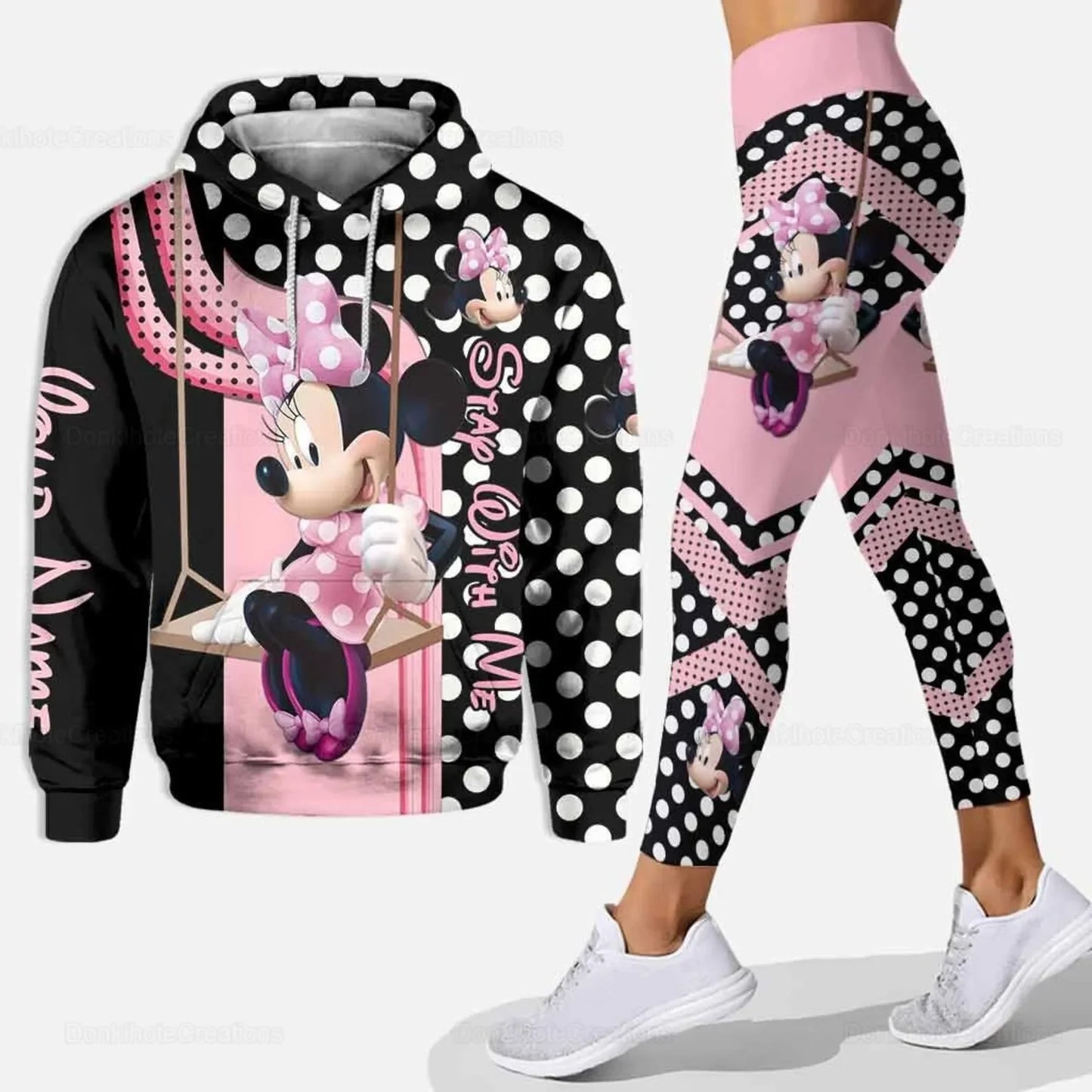 Ensemble sweat à capuche et Leggings Disney Minnie  pour femme