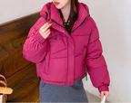 Manteau Parka à capuche pour femme