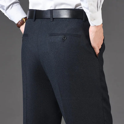 Pantalon de costume en cachemire pour hommes
