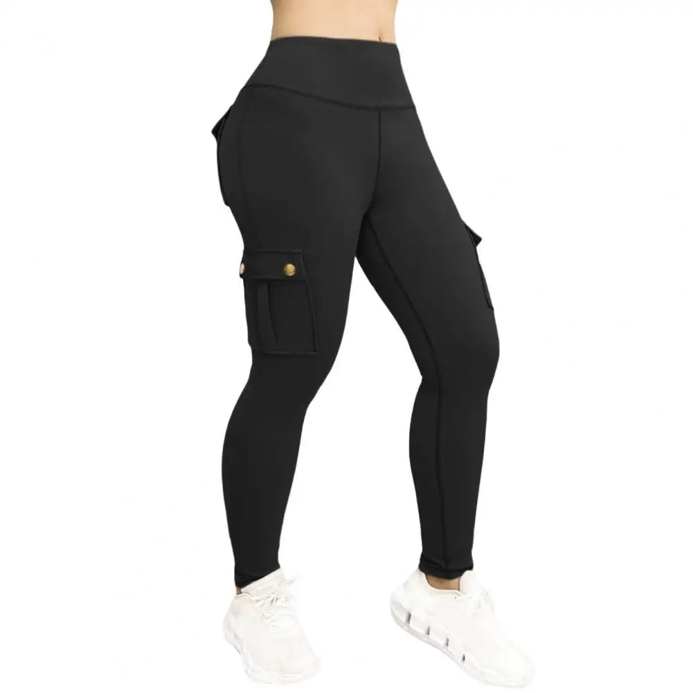 Pantalon de sport taille haute pour femme, pantalon de yoga skinny