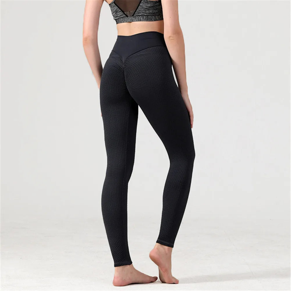 Leggings taille haute à pois pour femmes