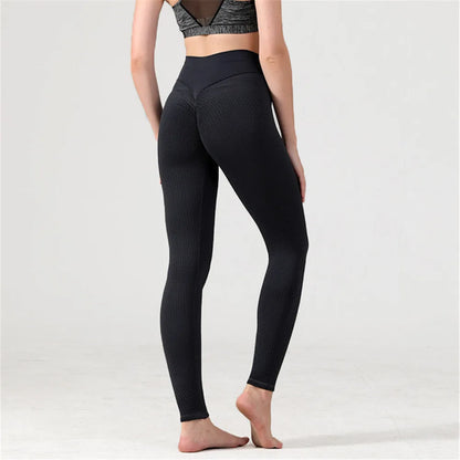 Leggings taille haute à pois pour femmes