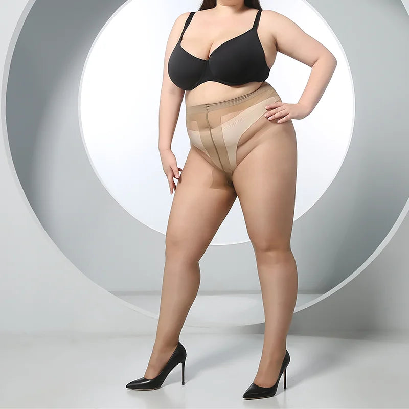 Collants ultra-mince transparent pour femmes