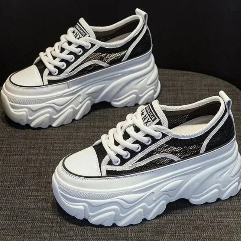 Baskets à fermeture à lacets pour femmes